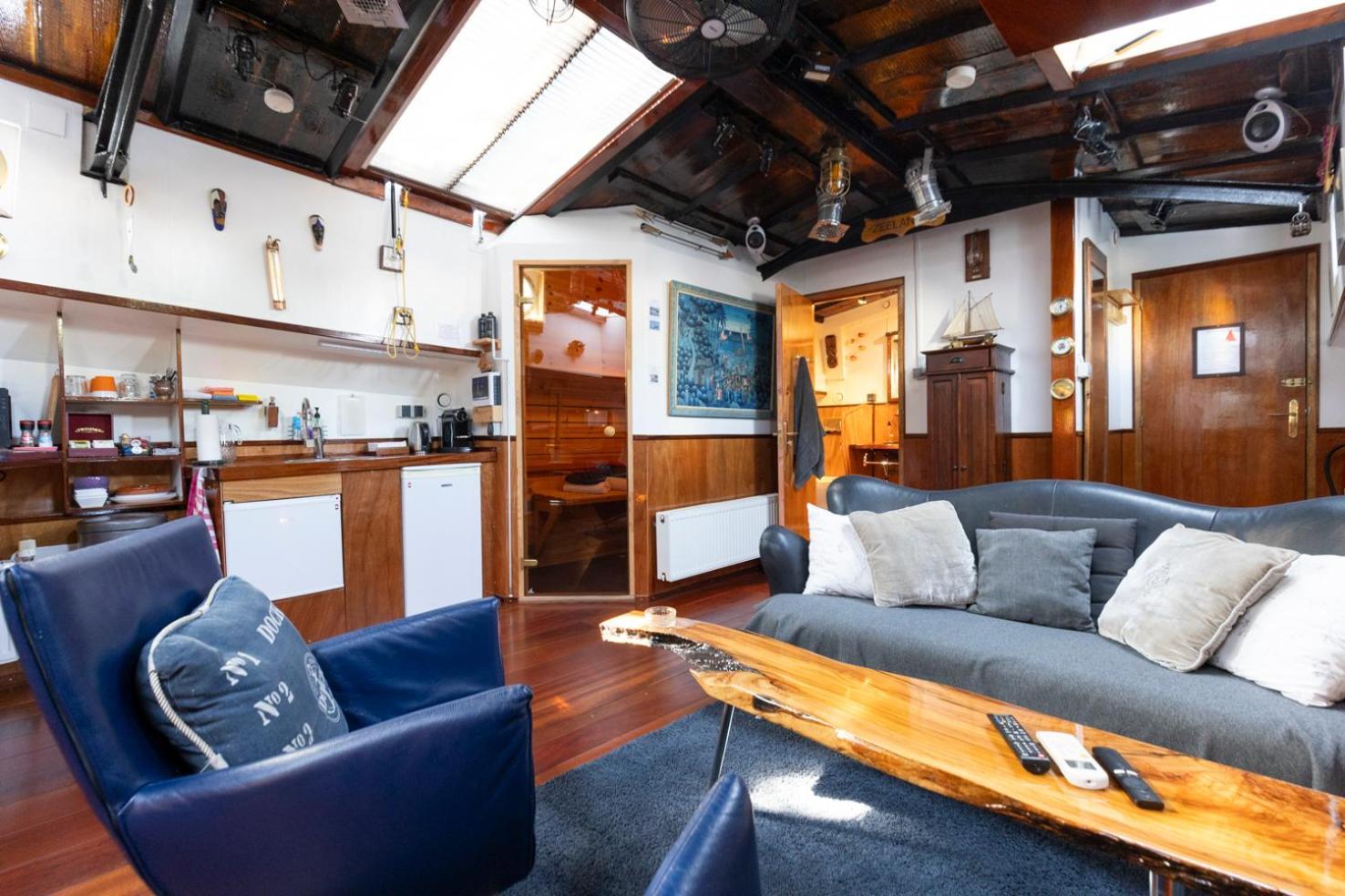 Anna Houseboat Otel Amsterdam Dış mekan fotoğraf