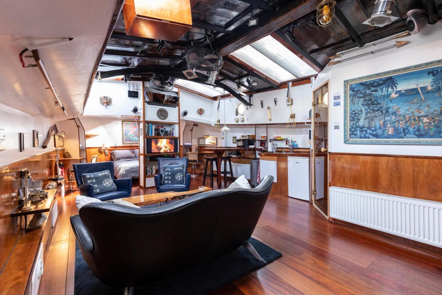 Anna Houseboat Otel Amsterdam Dış mekan fotoğraf